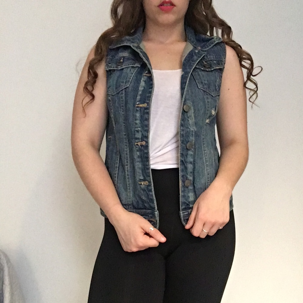 3 for $25 •  Denim vest